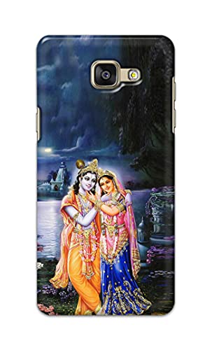 Image of Printed Hard Back Cover Case for Samsung Galaxy A5 2016 Back Cover (Radha Krishna) -1803