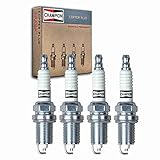 4 pc Champion Copper Plus Spark Plugs compatible with Dodge Caliber 1.8L 2.0L 2.4L L4 2007-2012