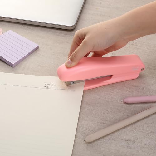 Mr. Pen- Staplers for Desk, 2 Pack With 200 Staples, 20 Sheet Capacity, Pink, Office Stapler Set - Image 3