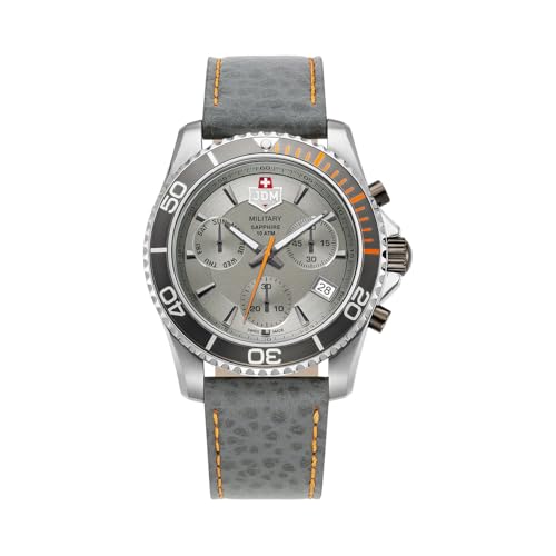Montre cuir JDM Military Homme JDM-WG019-07 : l'élégance intemporelle d'un garde-temps analogique