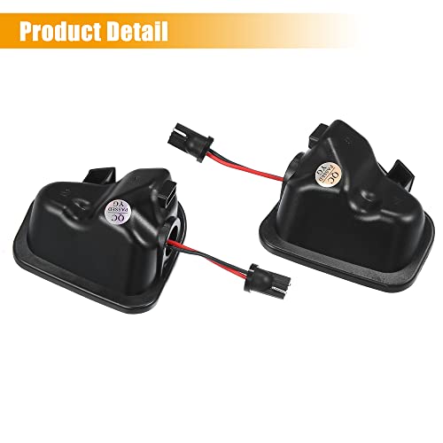 Par luz LED lateral para espejo Volkswagen CC 2011-2019 miniatura 6