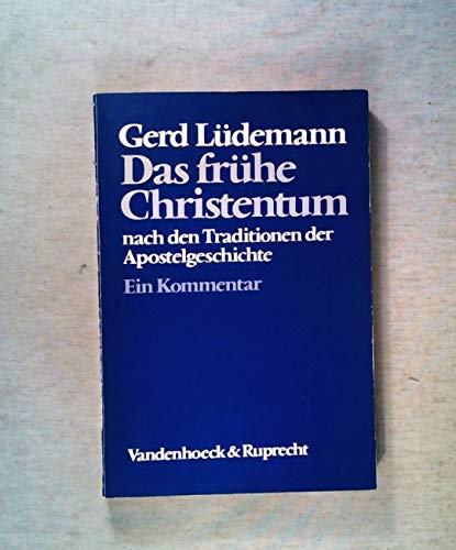 Lüdemann, Früh.Christentum fr.Prs Lüdemann, Früh.Christentum fr.Prs