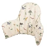HALAA VAUVA High Chair Cushion with Cover Pad Compatible with IKEA Antilop Babies Toddlers Inflatable...