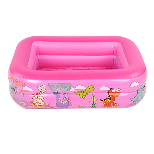 Kids Swimming Pool, Inflatable Pool, Scratch Large Size for Inf Kids Home Use 2 Color()