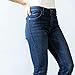 Kimes Ranch Women's Jennifer Ultra-High Rise Wide Flare Dark Wash Blue Jeans, 8-34