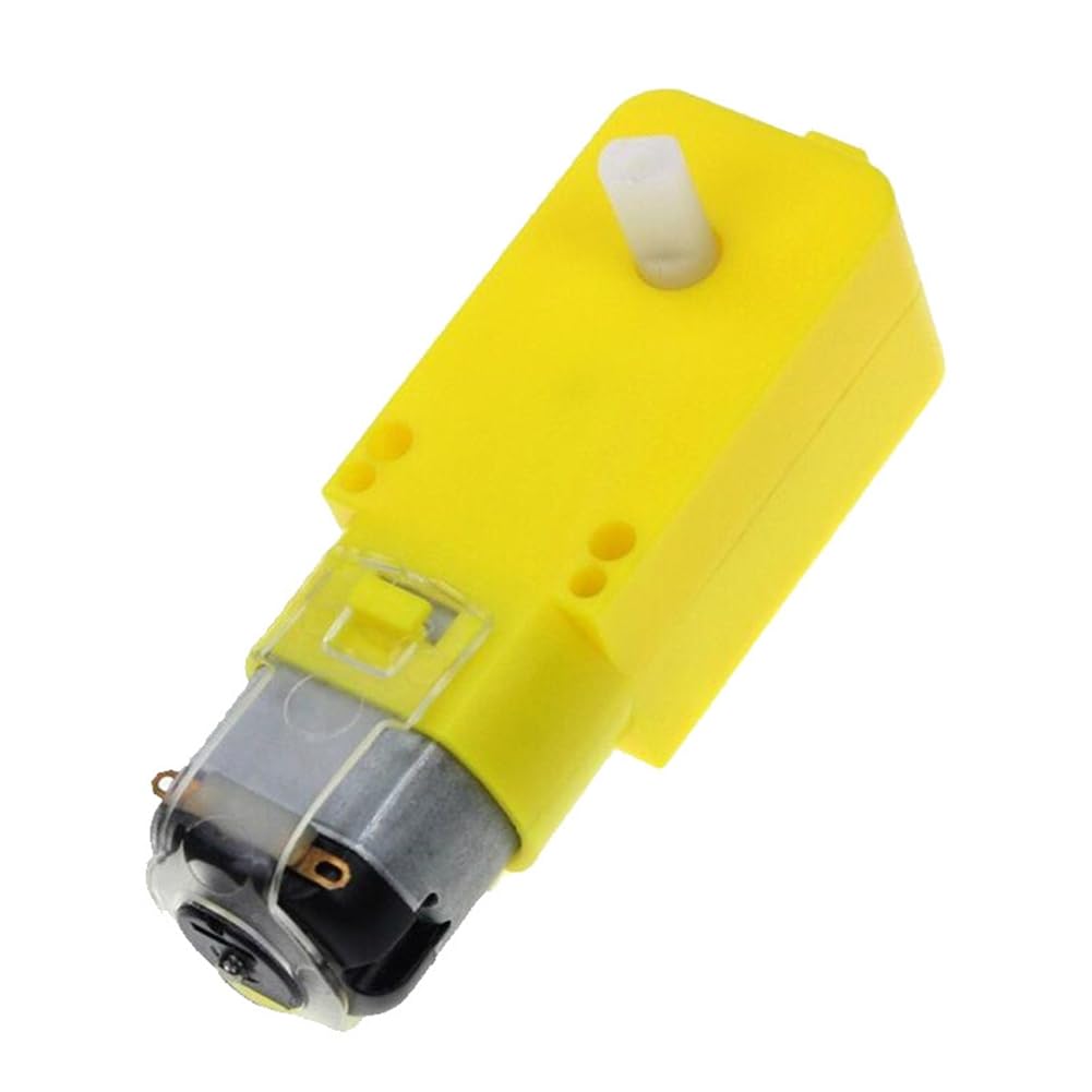 Plmvhpb 10Pcs TT Motor Module for DIY Smart Car Robot DC 3-12V Dual Shaft Geared Motor Gearmotor for Robotics and Smart Vehicles - Image 3
