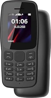 موبايل 106 بشريحتي اتصال - اسود