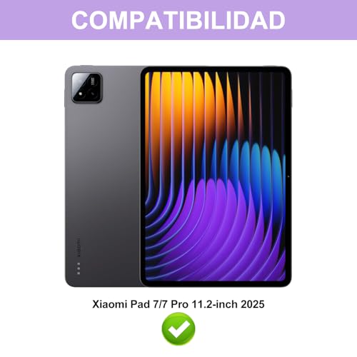 Teclado Bluetooth Extraíble con Funda Ñ para Xiaomi Pad 8 Pro 11.2" 2
