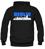  Berlin Skyline Kapuzenpullover  Fussball  Ultras (L)