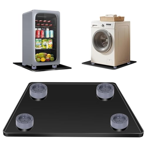Alfombrilla de silicona para mini refrigerador 61x61 cm con bases elevadoras 5