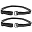 Black (Standard Size, 2 Pack)