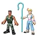 Fisher-Price Disney Pixar Toy Story 4 Combat Carl and Bo Peep