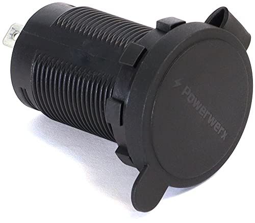 Powerwerx Panel Mount Combination USB QC3.0 and USB Type-C QC4.0 Fast Device Charger