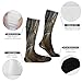 FekiLoot Deer Hunting Season Compression Socks Cozy Soft Support Socks Fashion Breathable Knee High Tube Socks for Adult