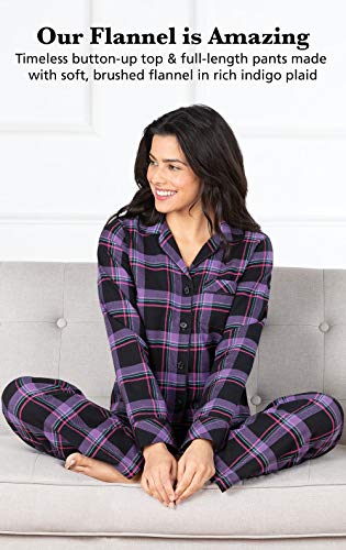 PajamaGram Winter Pajamas For Women - Flannel Pajamas Women - Image 4