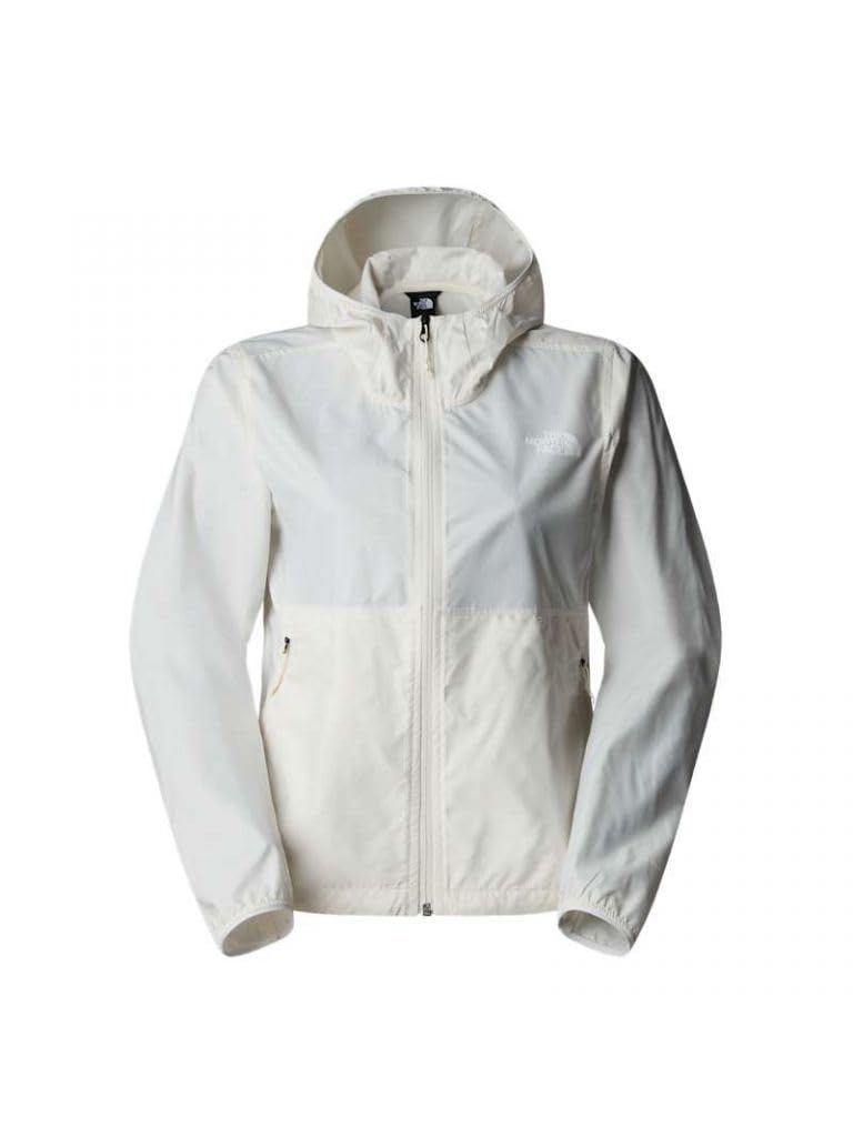 The North Face Women's Cyclone Wind Jacket, White Dune, XS