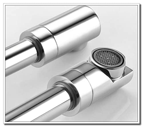 Robinet d'eau pliable pivotant avec aérateur pour évier de cuisine - 5