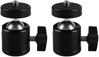 2 Pcs Tripod Mini Ball Head for HTC Vive/Vive Pro Base Station,for Oculus