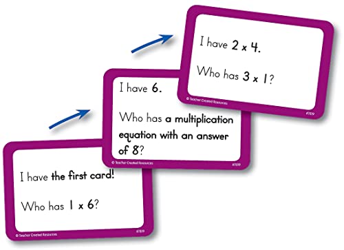 Image of Teacher Created Resources I Have... Who Has...? Math Games Grades 3-4 (7819)