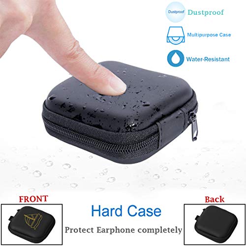 Image of Stealodeal Leather Zipper Headphone Case