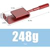 Ice Anchor Drill Adapter, Ice Fishing Accessories Compatible with Eskimo Quick Connect, Ice Stake Drill Attachment With Socket Adapter 3/8 & 1/4 In for Setting Up Ice Fishing Enthusiasts Shelter Tent