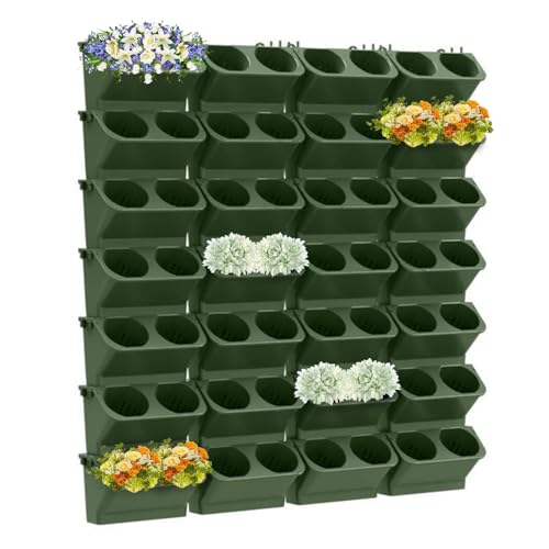 ERYRON Vertical Wall Planter Stackable Wall...