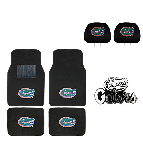 Florida Gators 4 Pc Carpet Floor Mats