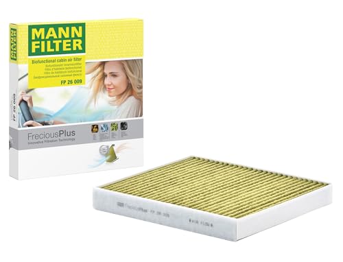 MANN-FILTER FP 26 009 Innenraumfilter FreciousPlus - biofunktionaler Pollenfilter, Audi, Cupra, Ford, Seat, Skoda, VW