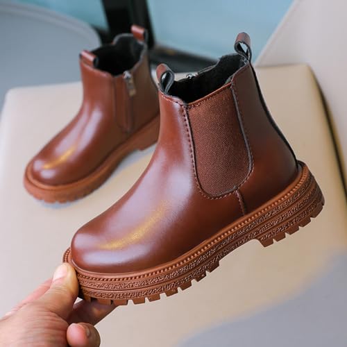 Short Boots Ankle Boots for Girls Bow Side Zipper Low Heel Outdoor Warm Shoes Waterproof Combat Shoes with Zipper3