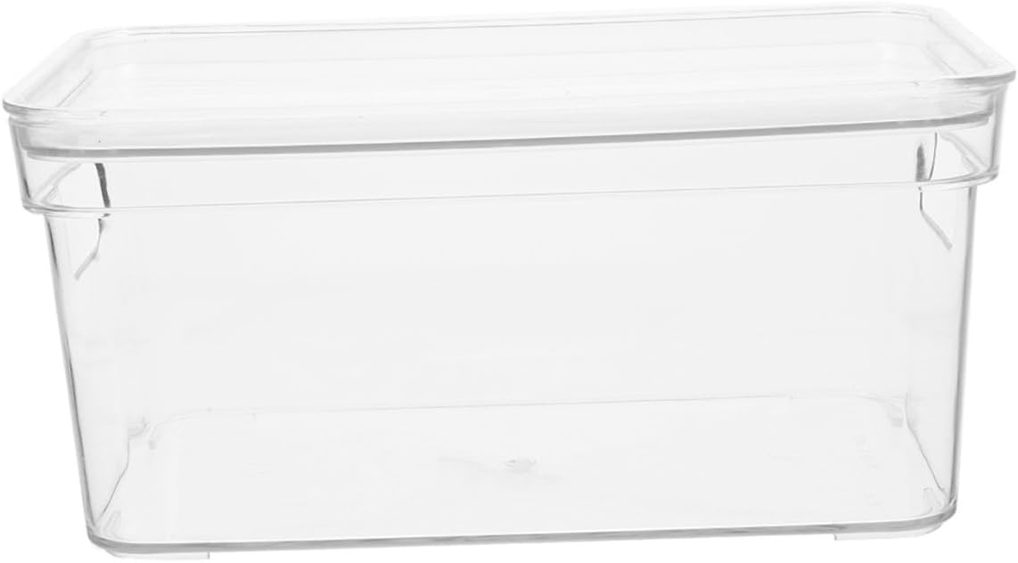 Levemolo Transparent Storage Box for Building Blocks Toys Multi-Function Bin for Organizing Small Parts Portable Container for Boys and Girls for Daily Use Easy Access