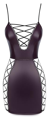 Robe à lacets noire taille M pour sublimer la silhouette féminine