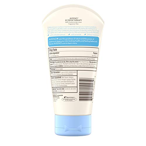 Image of Aveeno Eczema Therapy Moisturizing Cream, 5 Ounce