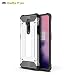 Produktbild JiuRui Zubehör und Hüllen for OnePlus 7T Pro, Dual Layer Heavy Duty Hybrid Rüstung Tough Art Stoß- PC + TPU Hartschalenetui Kompatibel mit OnePlus 7T Pro (Color : Silver)