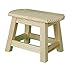 Taburete Madera Maciza. En Crudo, para Decorar. En Madera de Pino Macizo. Medidas (Ancho/Fondo/Alto): 30*20*22 cm.
