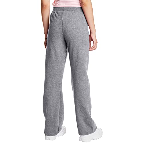 Hanes Women’s Sweatpants, ComfortSoft EcoSmart Open Leg Fleece Sweatpants - Image 3