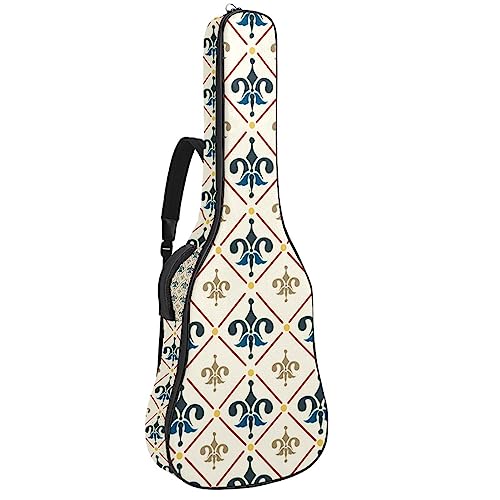 Housse pour guitare acoustique – Motif médiéval – Grand étui pour guitare – S’adapte à la plupart des tailles de guitare, Multicolore., 42.9×16.9×4.7 in, Motif imprimé tendance - Les Beatles, Paul McCartney, John Lennon, RIngo Starr, George Harrison Housse pour guitare acoustique - Motif médiéval - Grand étui pour guitare - S'adapte à la plupart des tailles de guitare, Multicolore., 42.9x16.9x4.7 in, Motif imprimé tendance