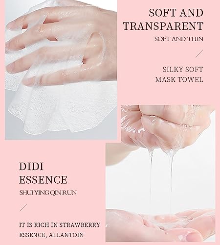 AONAT 6Pcs Hydrating Facial Mask, Moisturising Mask, Daily Care Mask, Moisture Bomb, Moisturising and Firming, Hydrating & Nourishing Face Masks, for Skin Brightens Dull Skin - Image 5