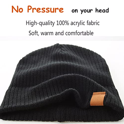 Moon Kitty Baby Beanies Hats Soft Warm Knitted Infant Toddler Baby Hats Caps for Boys Girls3