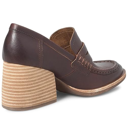 Image of MOOMMO Women Chunky Platform Loafers Pumps Round Closed Toe Slip On Penny Loafers Suede Block High Heels Oxford Shoes Formal Classic Thick Heel Dress Loafer Office Ladies Vintage Comfort 4-11 M US