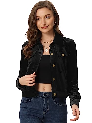 Veste courte en velours pour femme : sublimez votre look rétro
