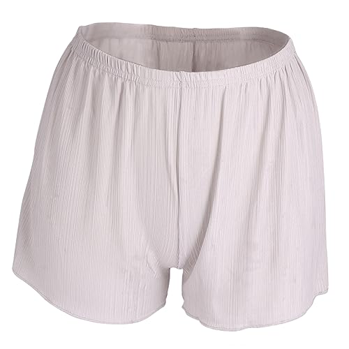 NOLITOY 1pc Women's Leggings Safe Bodysuit Safety Panties Women Panties Short Leggings for Women Shorts for Skirt Lace Safety Pants Woman Safety Shorts Breathable Underwear 9% Spandex Grey