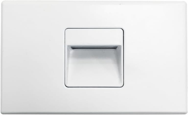 Nora NSW-720/30W Ari LED Step Light with Interchangeable Face Plate (White, 3000K)