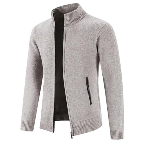 Men's Argyle Knit Cardigan Button-Up Sweater for Casual and Work Outfits2