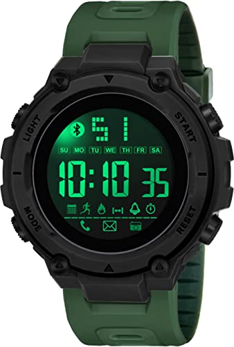 Image of Shocknshop Digital Sports Stylish Multifunctional Electronic LED Black Dial Wrist Watch for Men Boys -WCH78