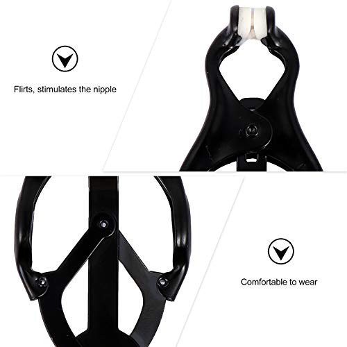 ARTIBETTER 1 par de Pinças de Mamilo de Mama Clipes de Mamilo Brinquedos Sexuais Equipamento de Suje