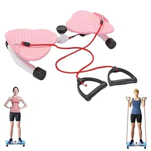 ypuxil Balance Board Twist Waist Disc Board voor volwassenen, 180 graden draaibaar fitnessboard, 159 kg draagkracht, antislip twistboard, draaibaar fitnessboard voor unisex