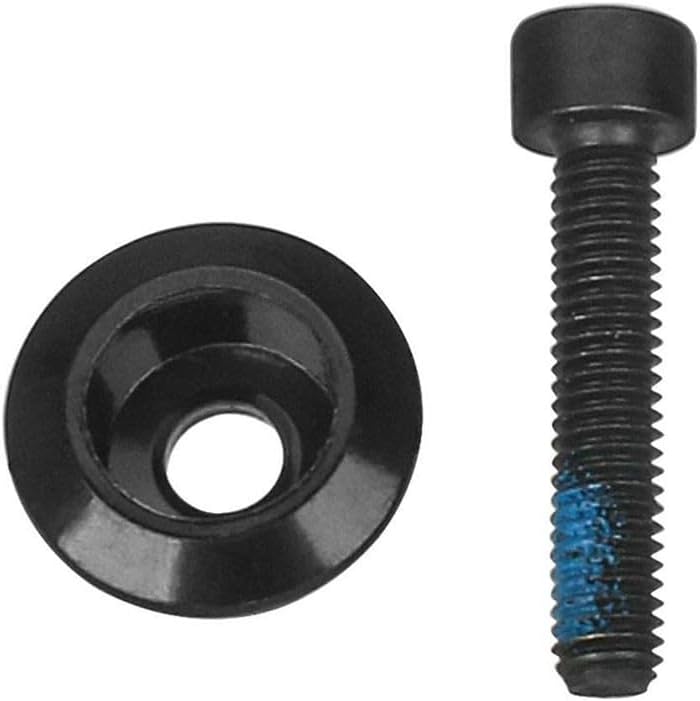 Front Fork Fixing Bolt Kit for 4Pro Electric Scooter, Black Steel Retaining Screws for Front Suspension Hinge, Lightweight Sturdy Mounting Hardware Set