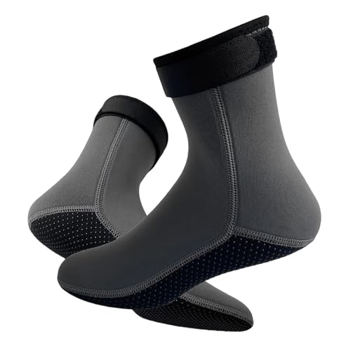 Calcetines de buceo térmicos que protegen los pies del frío y evitan resbalones