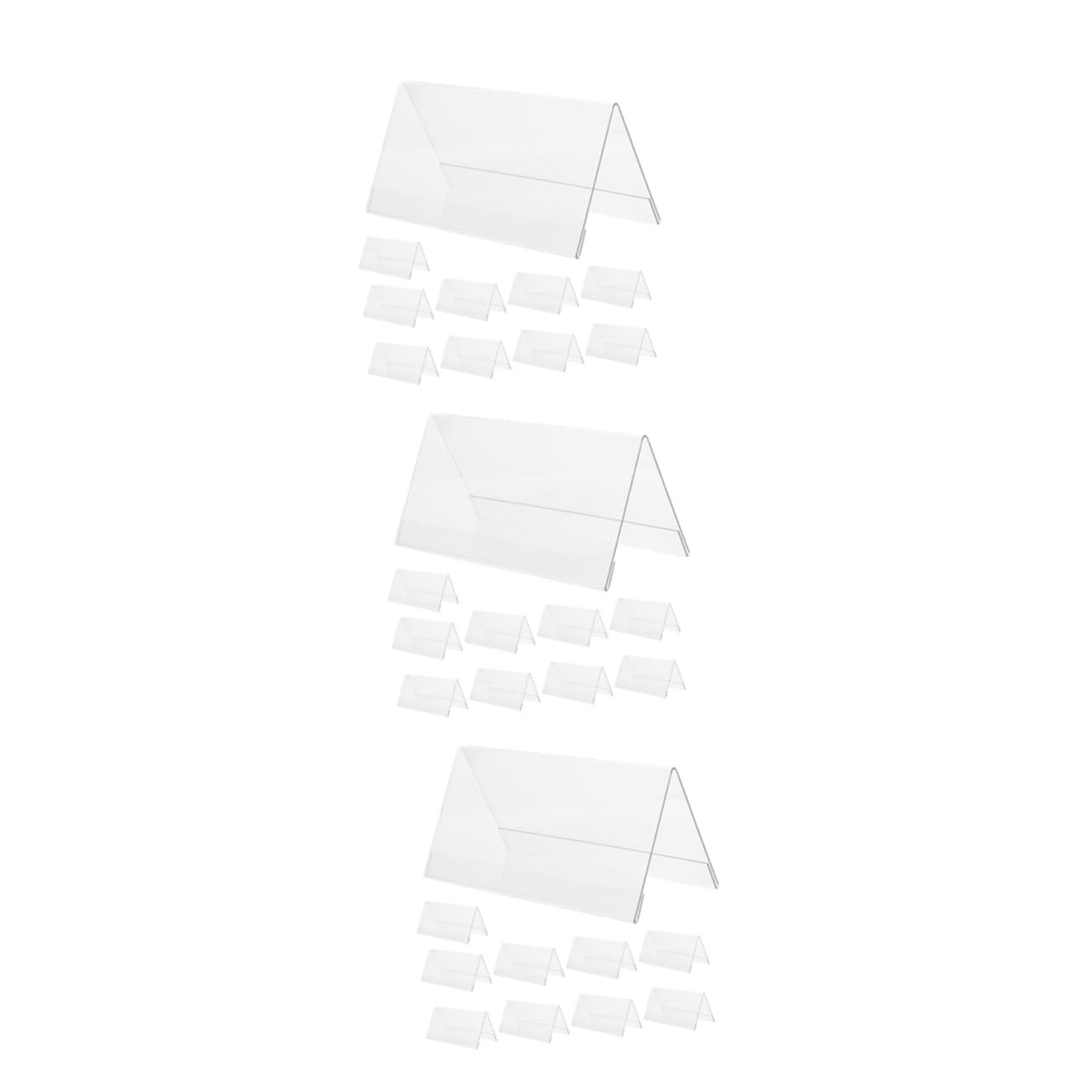 Panneau d'affichage acrylique transparent pour nom et plan de table de mariage