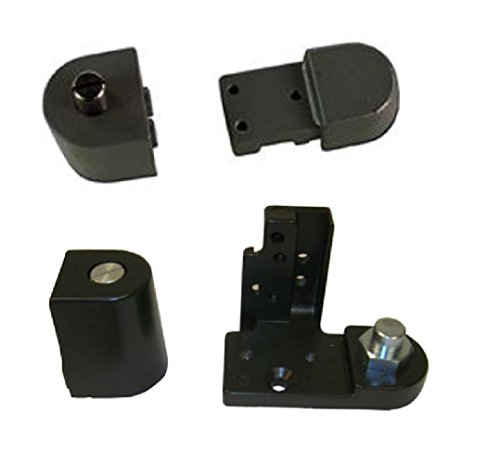 Pacific Doorware Kawneer Style TOP & Bottom Pivot Scharnier Set voor Commerciële Adams Rite Type Storefront Deur, Kies Handing & Finish (Linkerhand in Donker Brons)